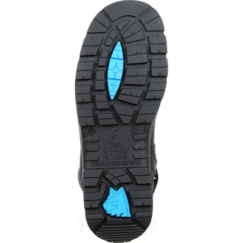 Steel Blue Argyle Zip Steel Toe Static-Dissipative Work Boot - outsole