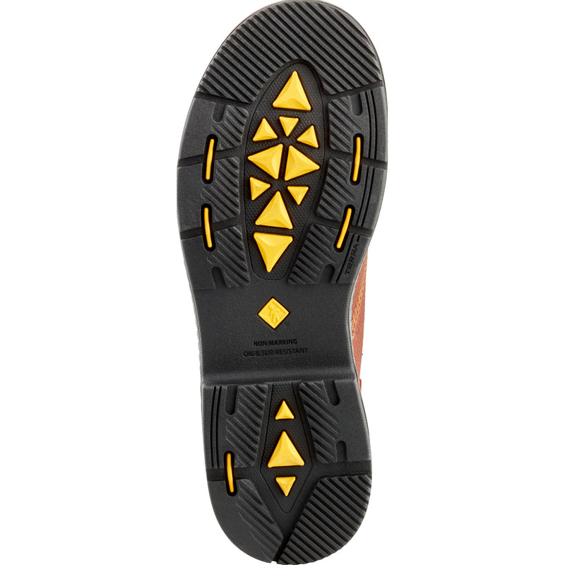 Terra Patton Men's CSA Internal Met Aluminum Toe Puncture-Resisting Waterproof Pull-on Work Boot - outsole