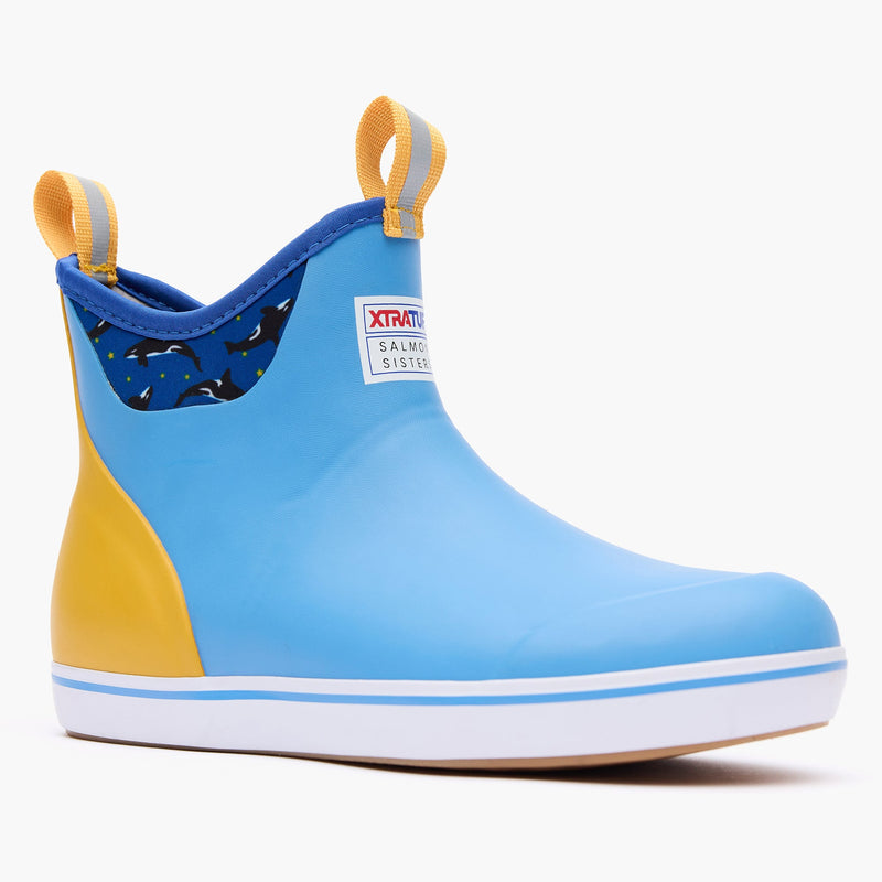 Women's Salmon Sisters 6 in Ankle Deck Boot - main