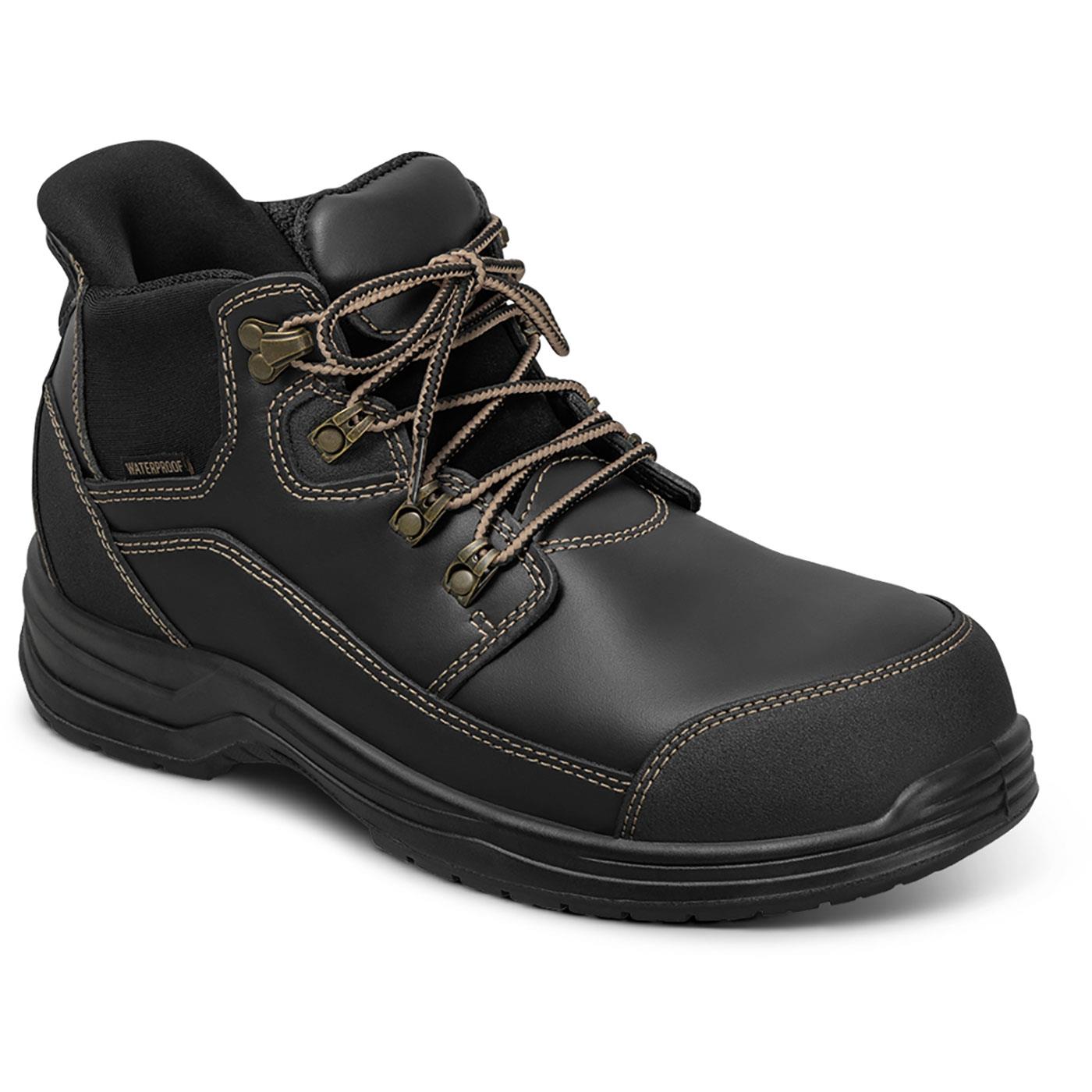 Iron Age Men’s -SZ 12 EEE -Brown Leather Safety Toe Work Boots Rocky Jump Boot Pro Waterproof Public Service Boot – Rocky Boots main image 2