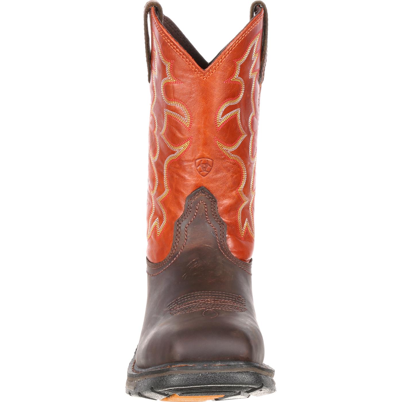 Ariat WorkHog Wide Square Steel Toe Western Boot - front