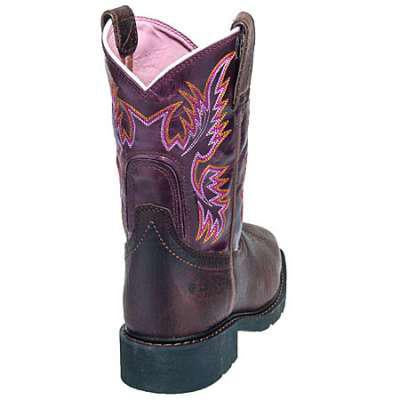 Ariat Women's Krista Pull-On Steel Toe Work Boot - back