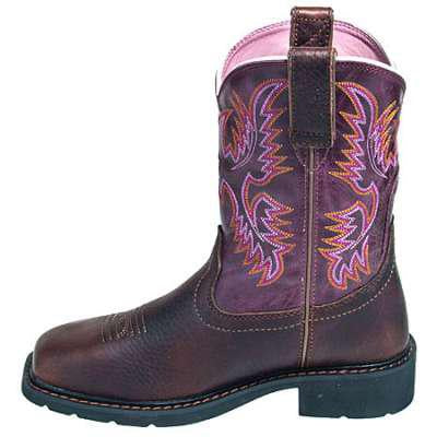 Ariat Women's Krista Pull-On Steel Toe Work Boot - profile