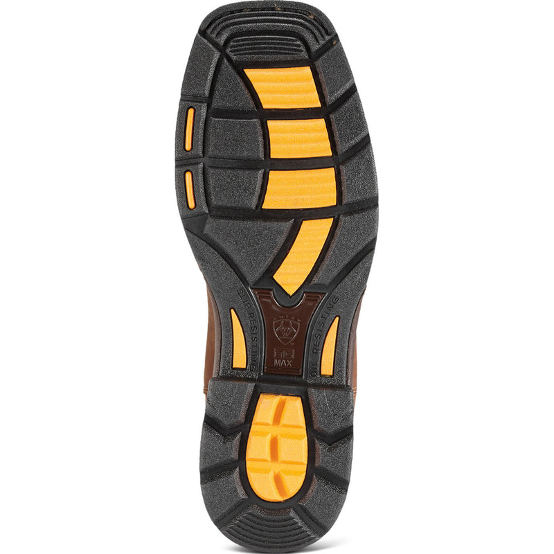 Ariat WorkHog Wide Square Men's Steel Toe Waterproof Western Work Boot - outsole