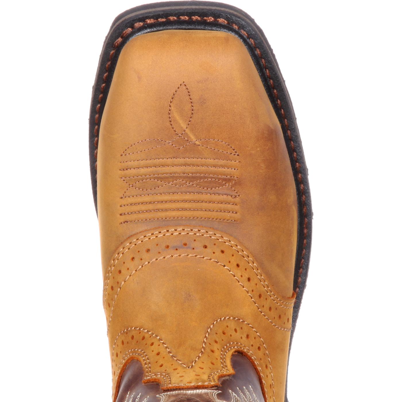 Ariat Sierra Wide Square Steel Toe Western Work Boot - birdseye