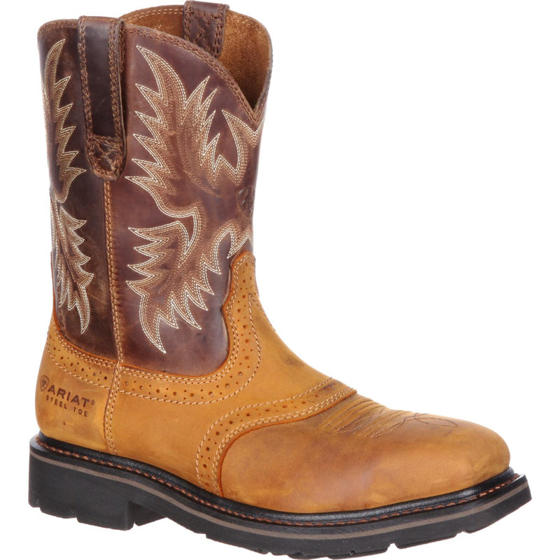 Ariat Sierra Wide Square Steel Toe Western Work Boot - main