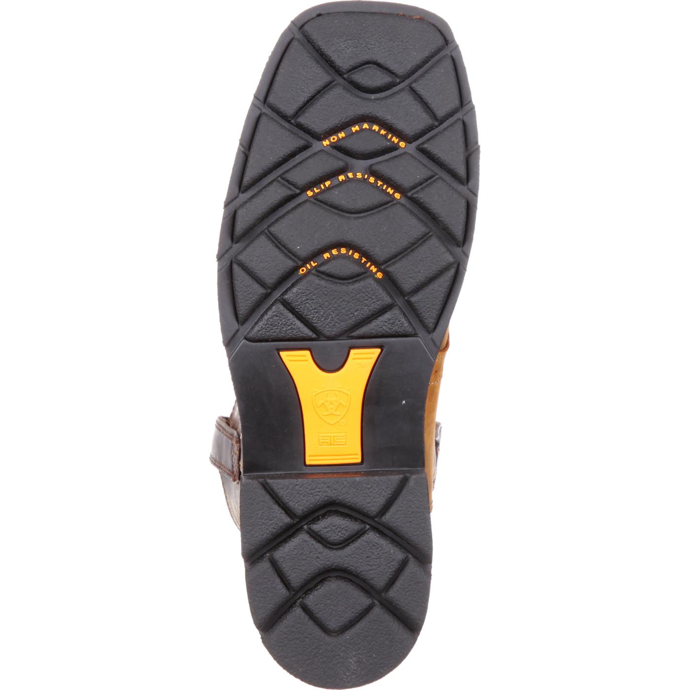 Ariat Sierra Wide Square Steel Toe Western Work Boot - outsole