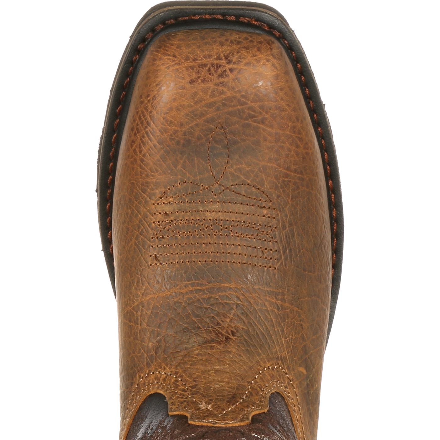 Ariat Sierra Wide Square Toe Steel Toe Puncture-Resistant Western Work Boot - birdseye