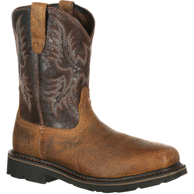 Ariat Sierra Wide Square Toe Steel Toe Puncture-Resistant Western Work Boot - main