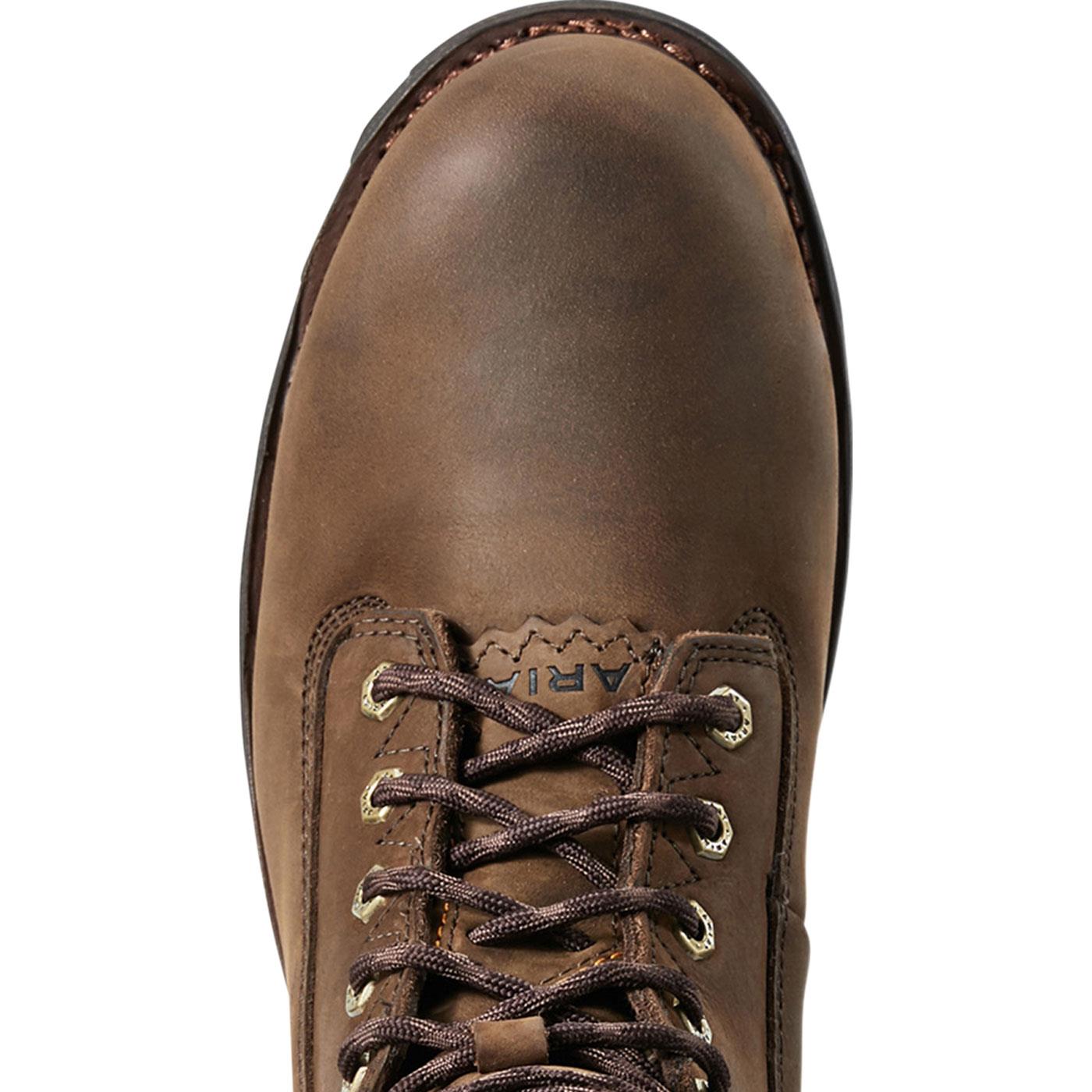 Ariat Powerline Men's 8-inch Composite Toe Electrical Hazard Waterproof Work Boot