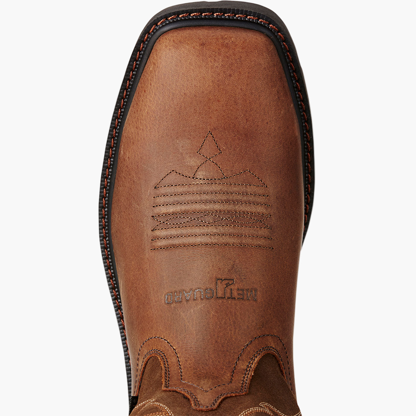 Ariat Groundbreaker Men's 10-inch Internal Metatarsal Steel Toe Electrical Hazard Western Work Boot