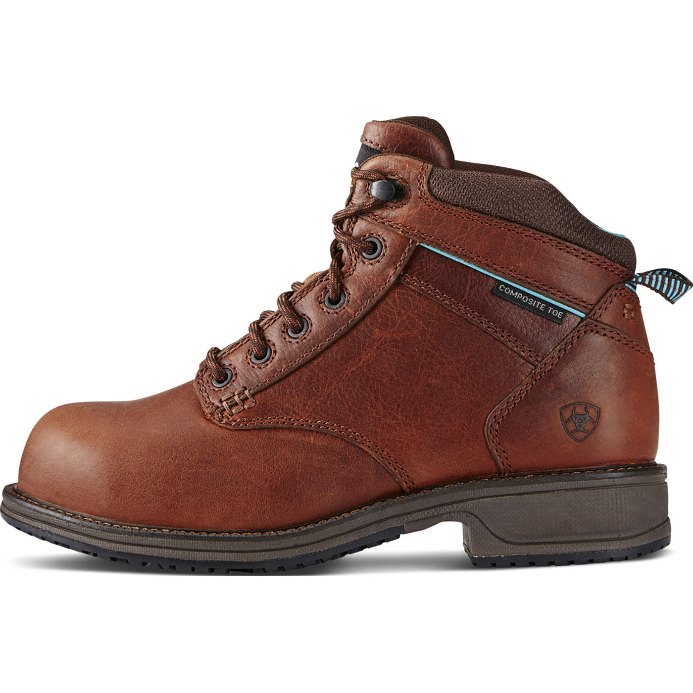 Ariat Women's Casual Mid Composite Toe Static-Dissipative Leather Work Boot - profile