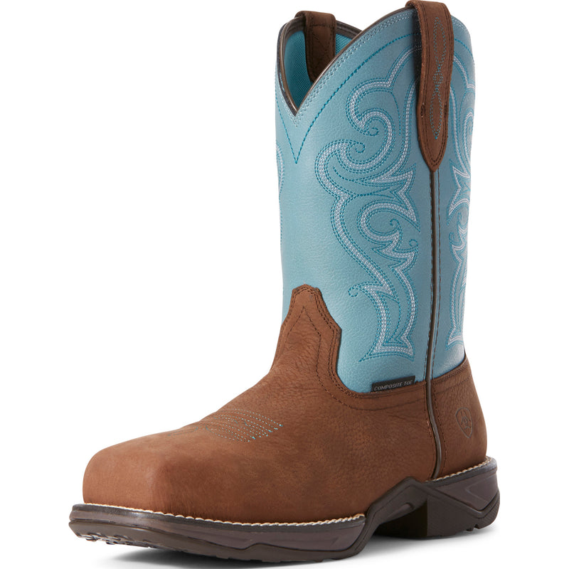 Ariat Anthem Women's 10 inch Composite Toe Electrical Hazard Western Work Boot - main