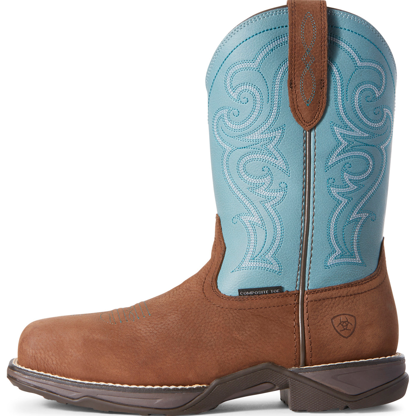 Ariat Anthem Women's 10 inch Composite Toe Electrical Hazard Western Work Boot - profile