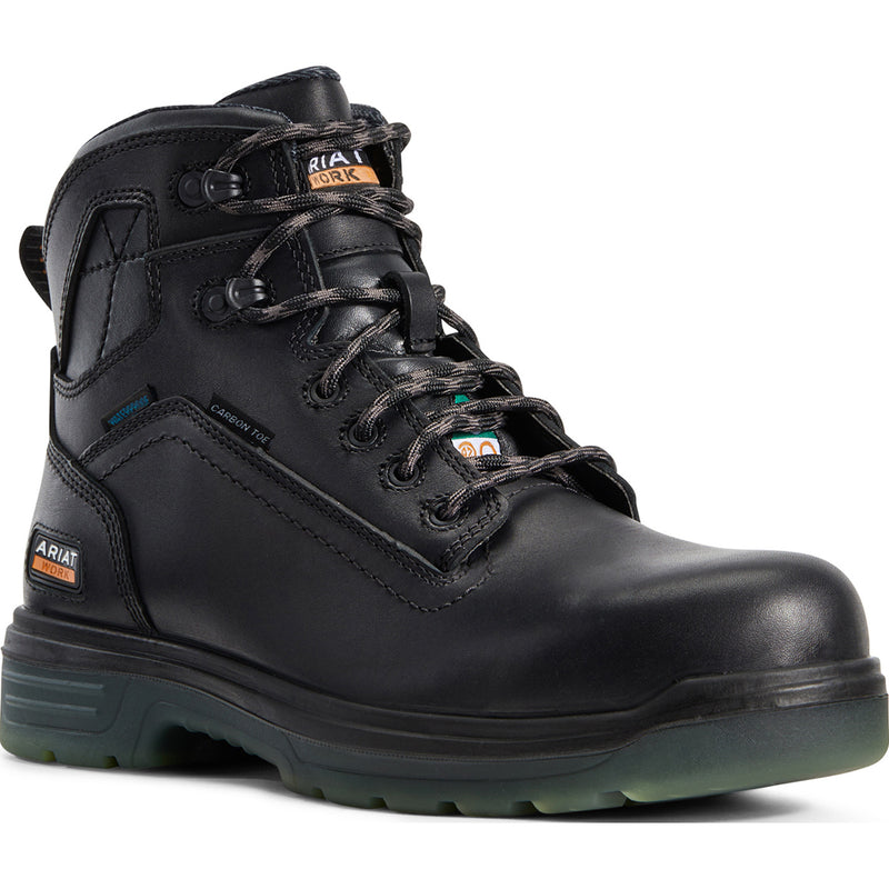 Ariat Turbo Men's CSA Carbon Toe Electrical Hazard Puncture-Resistant Waterproof Work Boot - main