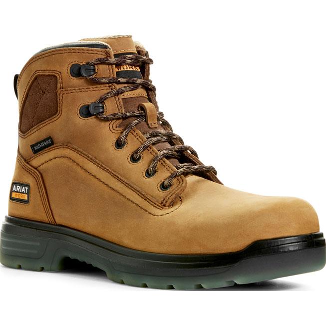 Ariat Turbo Men's Electrical Hazard Waterproof Leather Work Boot