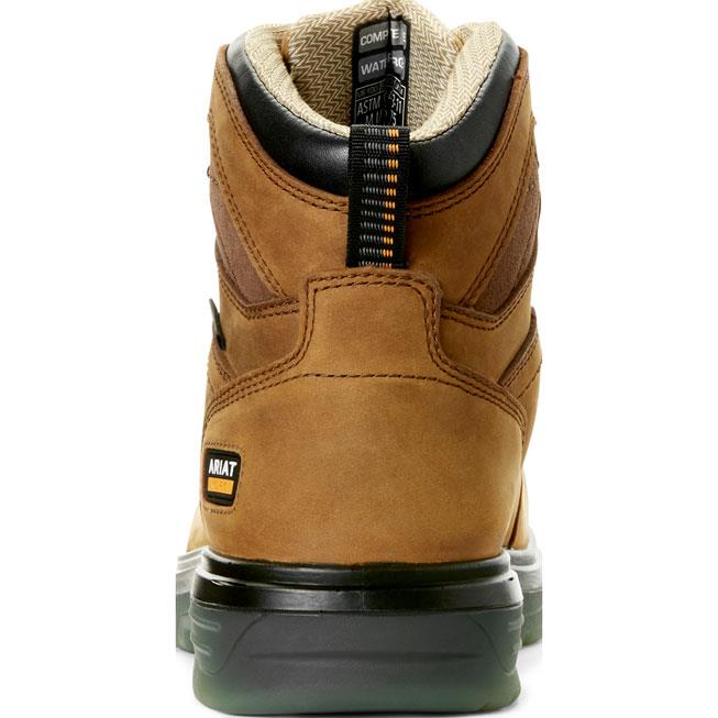 Ariat Turbo Men's Electrical Hazard Waterproof Leather Work Boot
