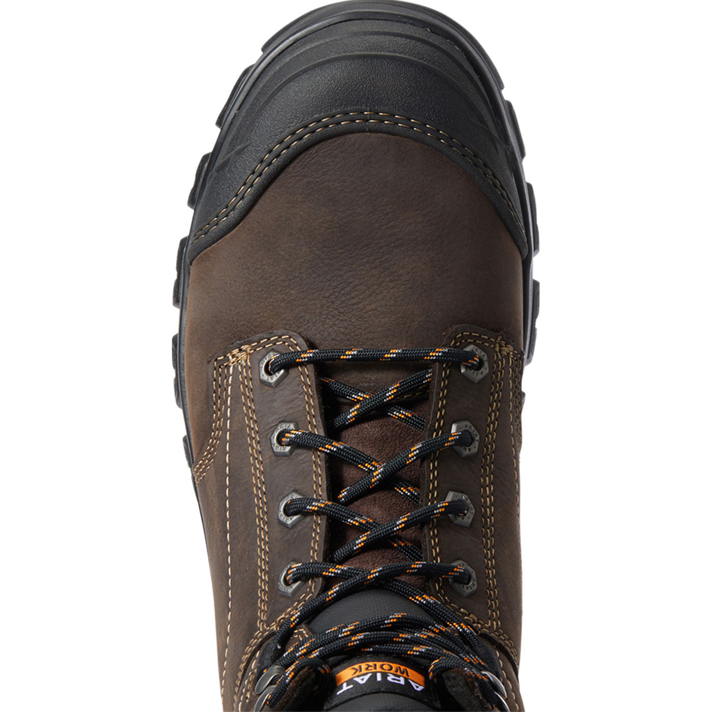 Ariat Treadfast Men's 6-inch Steel Toe Electrical Hazard Waterproof Work Boot - birdseye