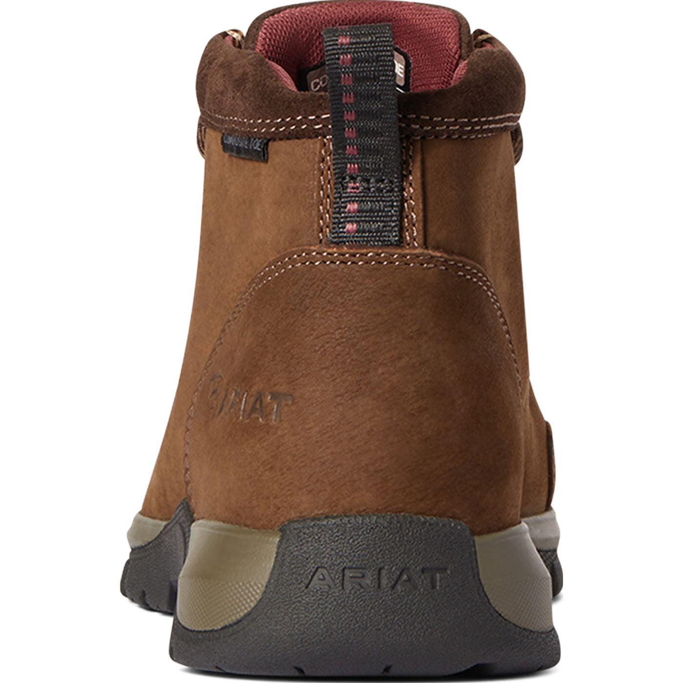 Ariat Edge LTE Women's 5 inch Composite Moc Toe Electrical Hazard Chukka Work Shoe - back