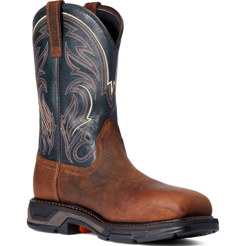 Ariat WorkHog XT Cottonwood Men's 11-inch Carbon Nano Toe Pull-On Western Work Boot - main