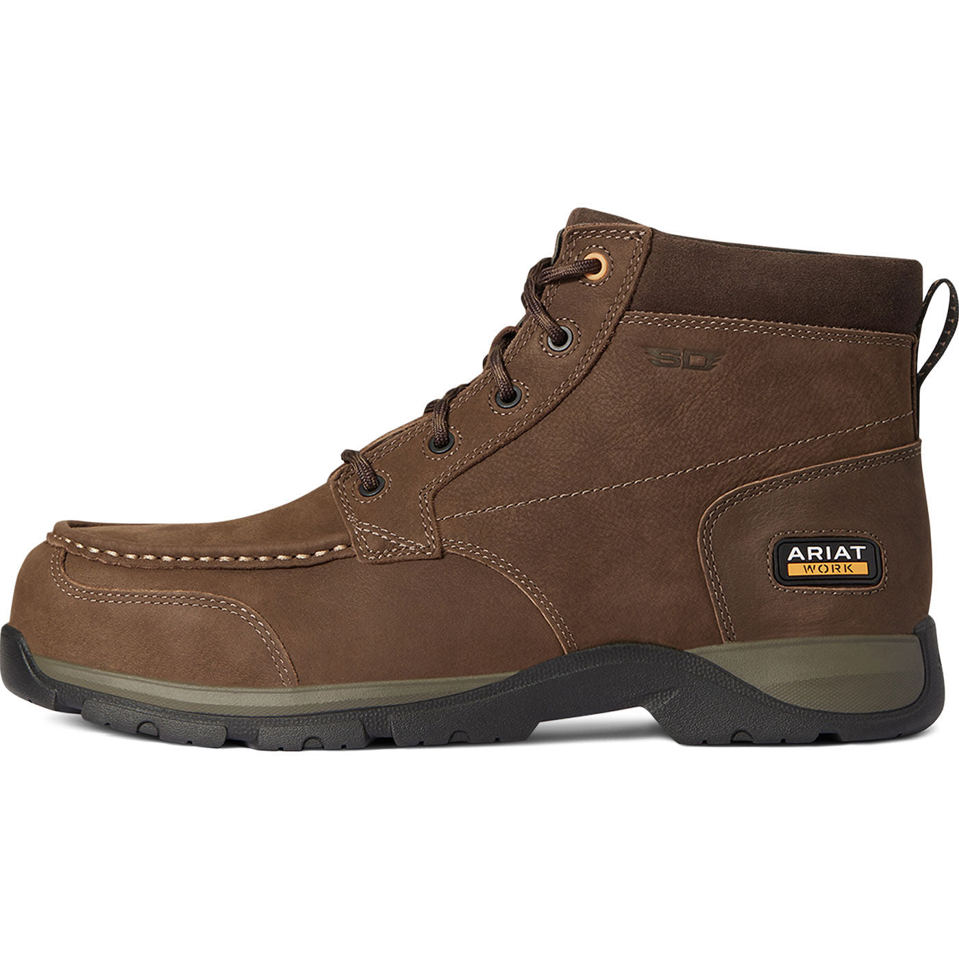 Ariat Edge LTE Men's 6 inch Composite Toe Static-Dissipative Work Chukka Shoe - profile