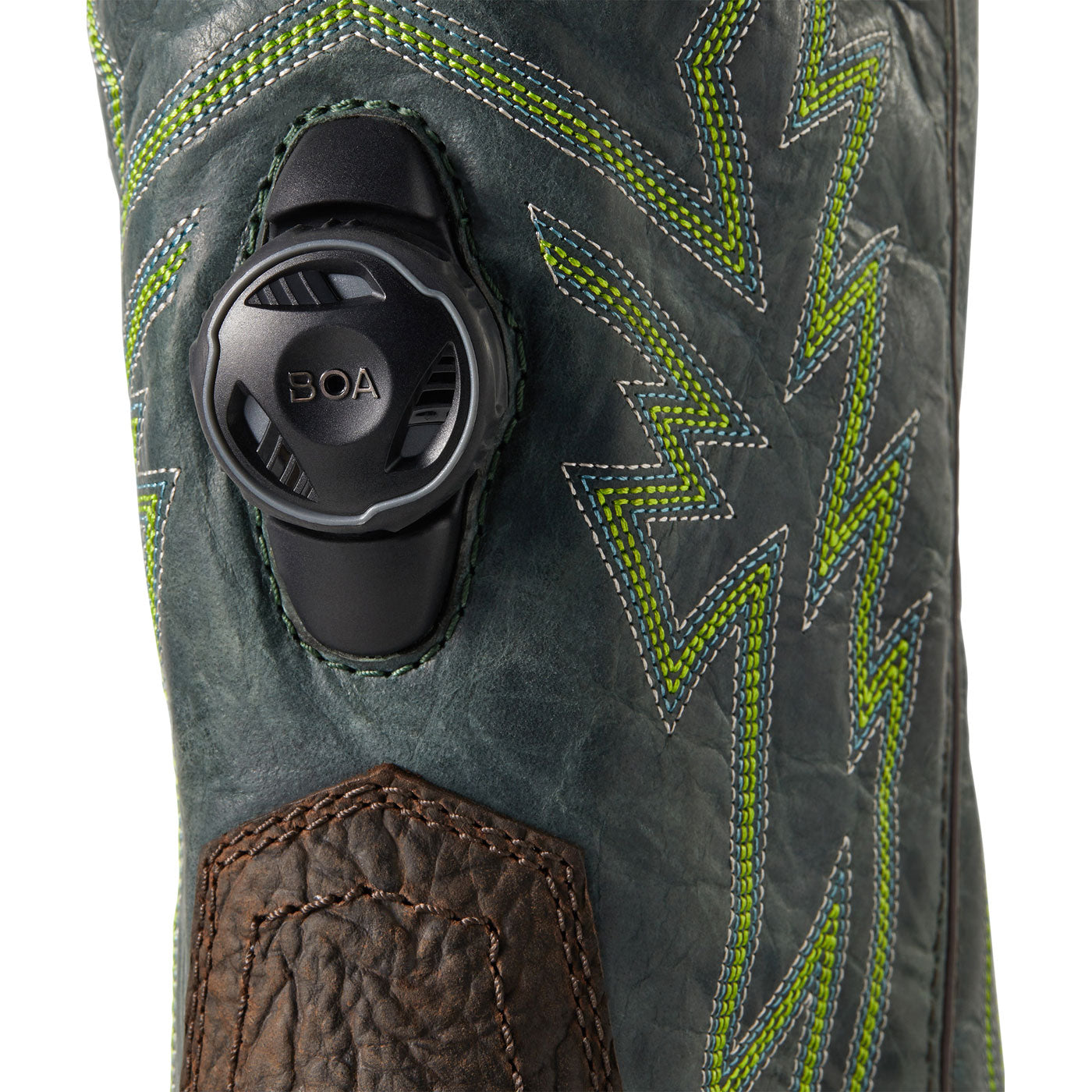 Ariat WorkHog XT BOA Men's 11-inch Carbon Nano Toe Electrical Hazard Waterproof Pull-On Western Work Boot - front