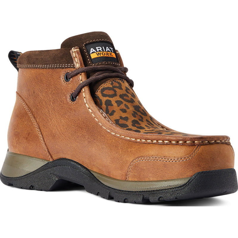 Ariat Edge LTE Women's 5 inch Composite Moc Toe Electrical Hazard Chukka Work Shoe - main