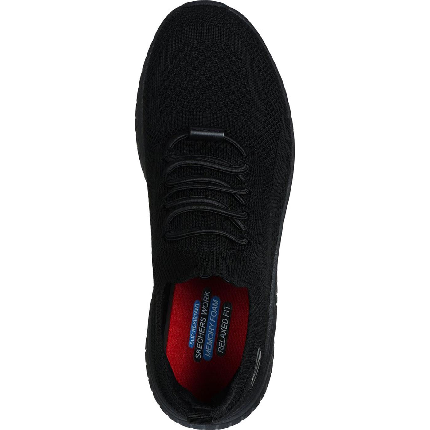 SKECHERS Work Bobs Sport Squad Women's Electrical Hazard Slip-Resisting Athletic Work Shoe