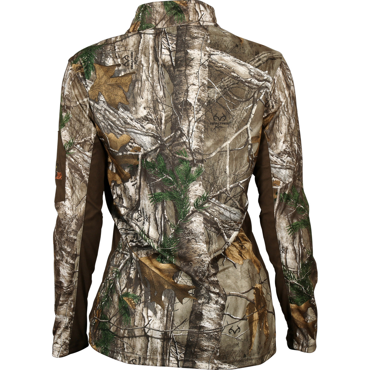 Rocky Women's SilentHunter 1/4 Zip Camo Shirt - 4