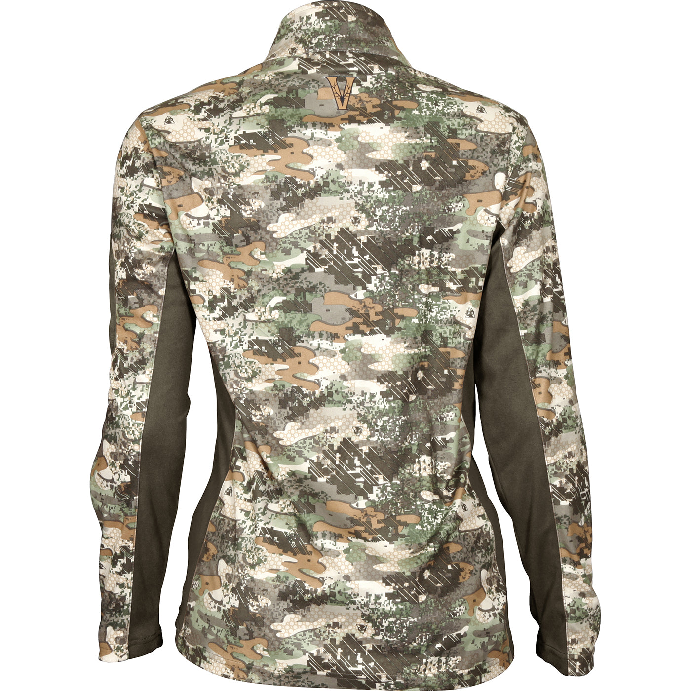 Rocky Women's SilentHunter 1/4 Zip Camo Shirt - 4