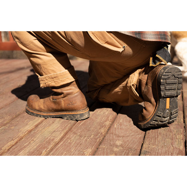 Thorogood V-Series Men's 11-Inch Composite Toe Electrical Hazard Waterproof Pull-On Work Boot - back