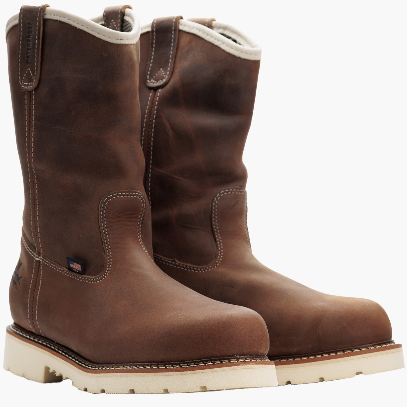 Thorogood American Heritage Men's 11-inch Steel Toe Electrical Hazard Waterproof Work Wellington