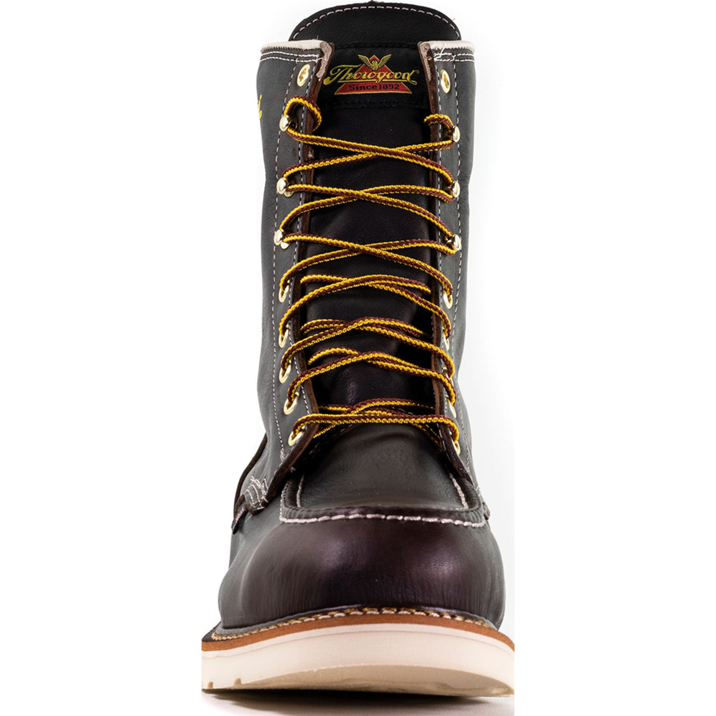 Thorogood 1957 Series Wedge Men's 8-inch Steel Toe Electrical Hazard Waterproof Work Boots - front