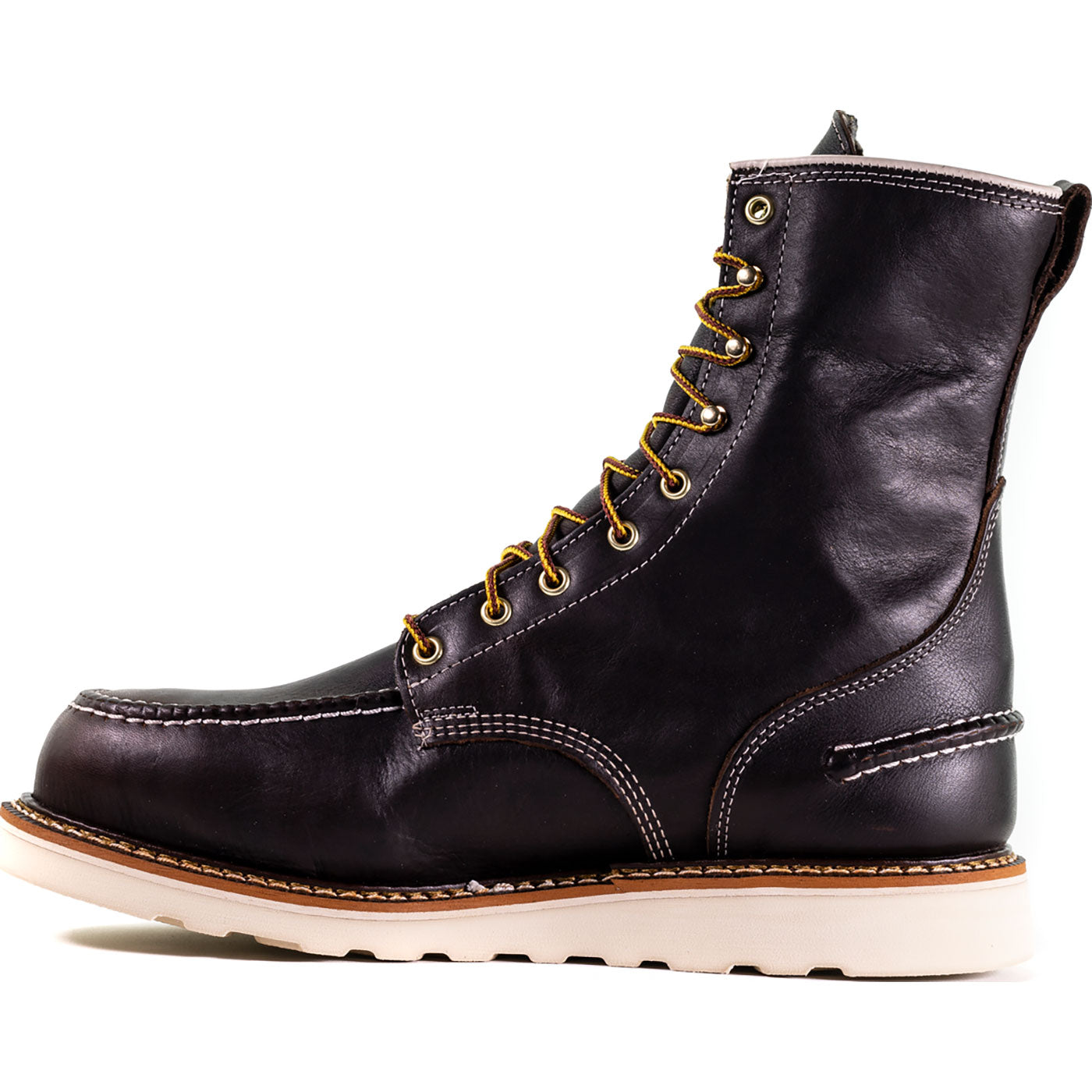 Thorogood 1957 Series Wedge Men's 8-inch Steel Toe Electrical Hazard Waterproof Work Boots - profile