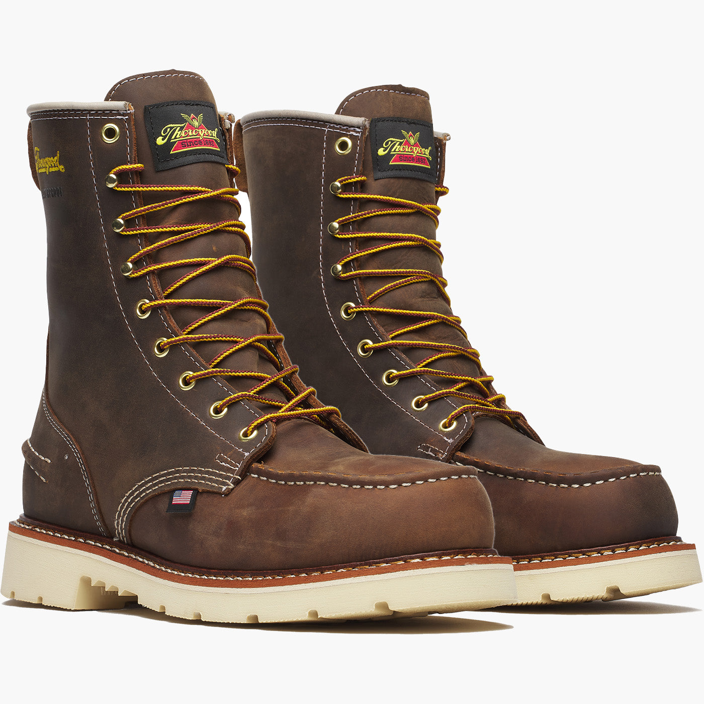 Thorogood 1957 Series Moc Men's 8-inch Steel Toe Electrical Hazard Waterproof Work Boot