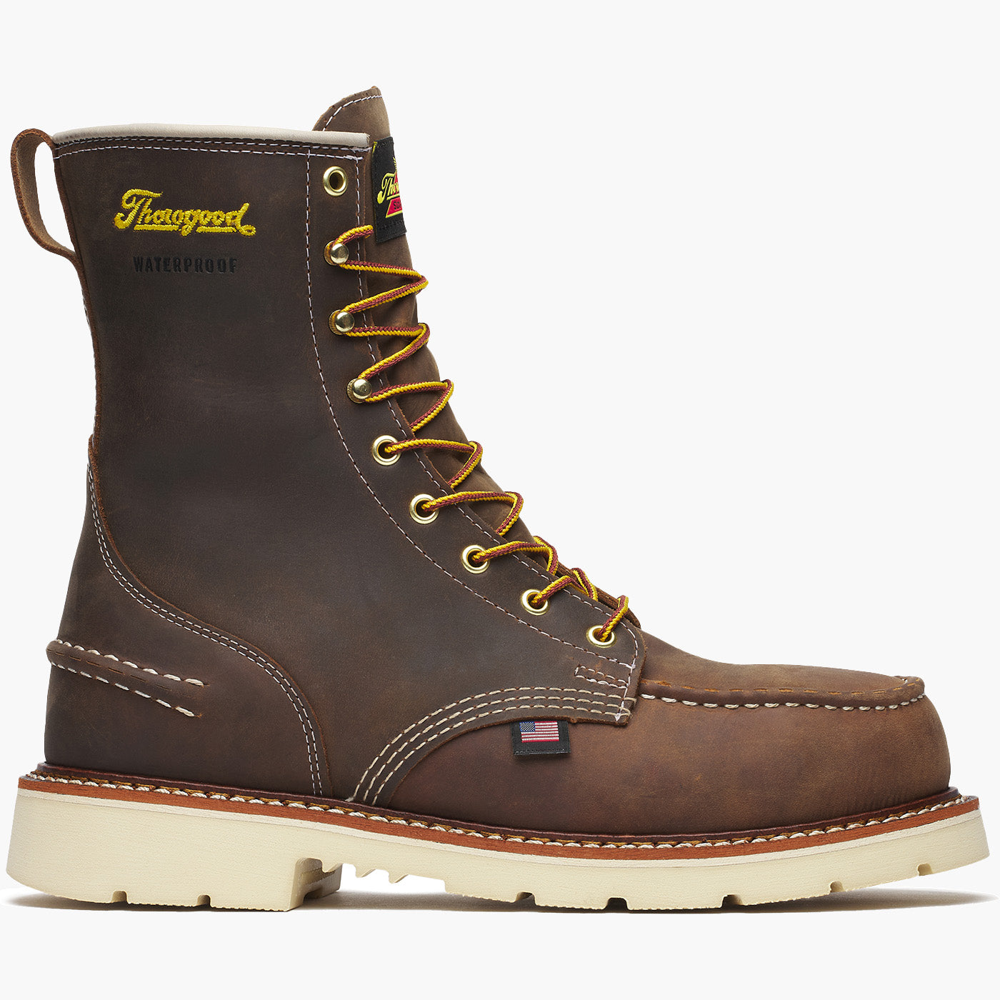 Thorogood 1957 Series Moc Men's 8-inch Steel Toe Electrical Hazard Waterproof Work Boot