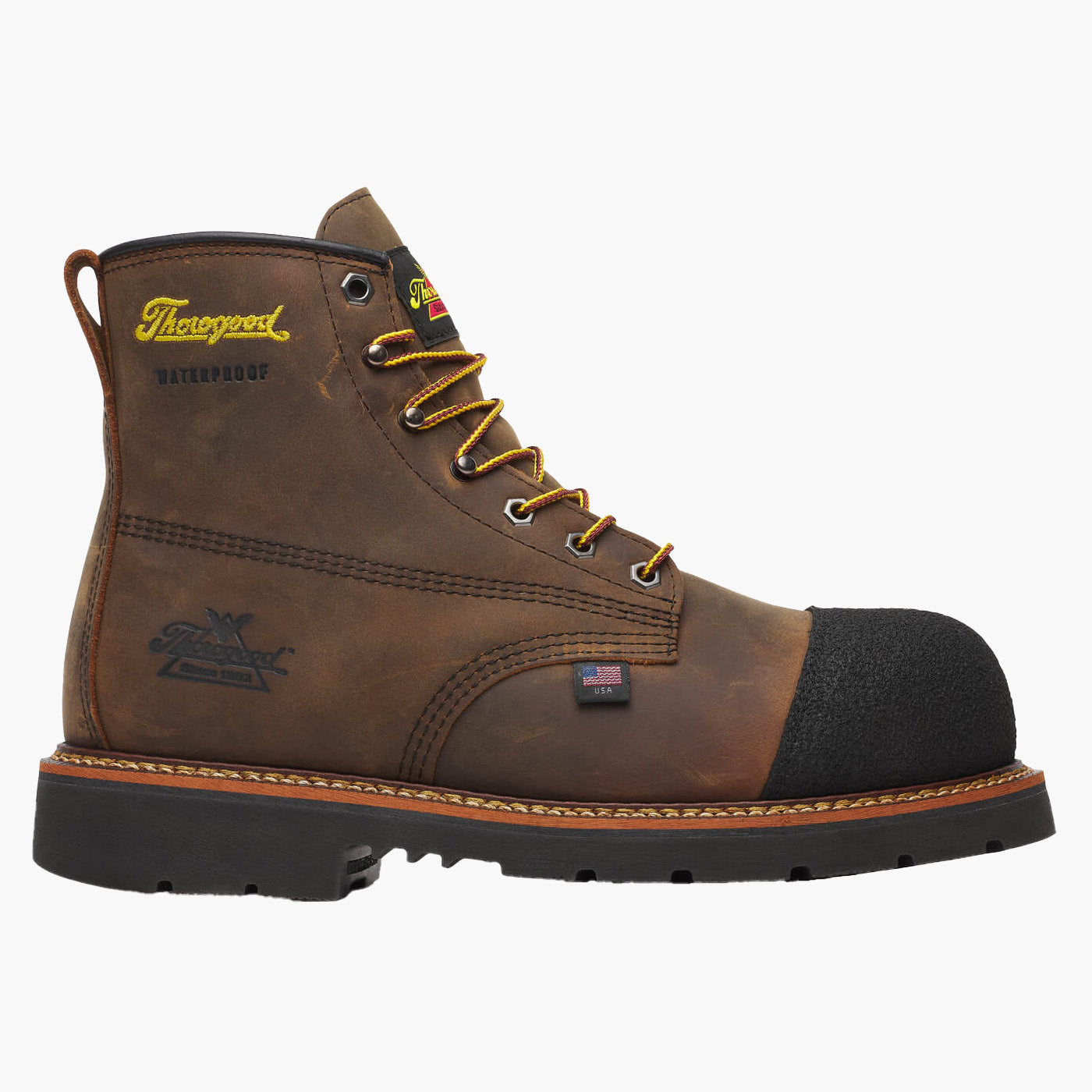 Thorogood Hammerhead Men's 6-inch Nano Composite Toe Electrical Hazard Waterproof Work Boot