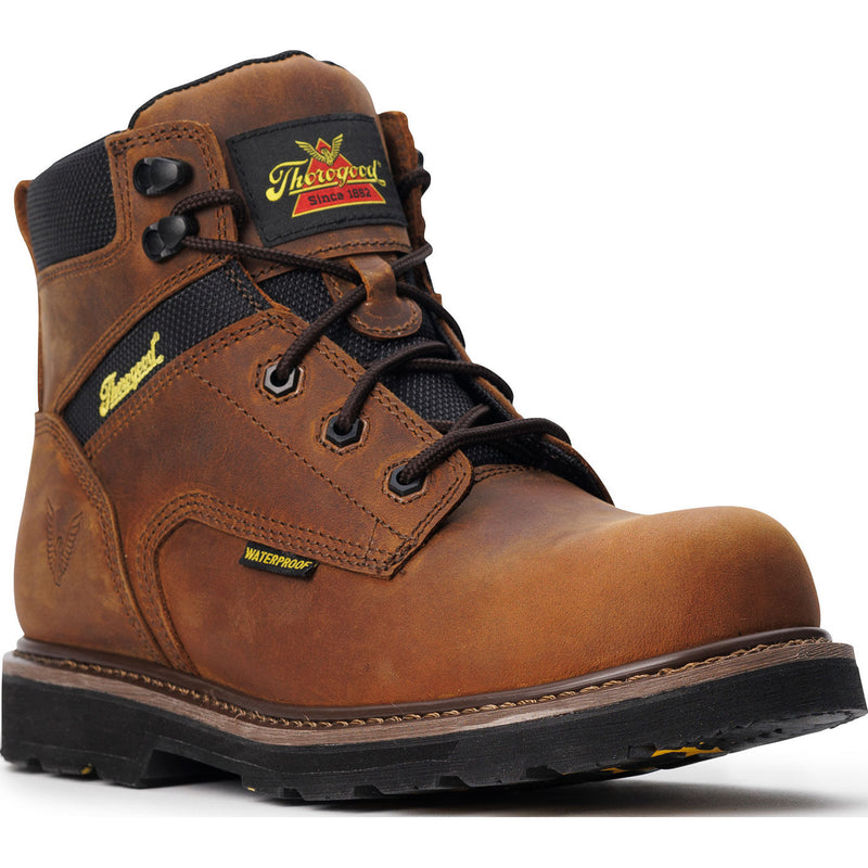 Thorogood Jobsite Men's 6-inch Composite Toe Electrical Hazard Waterproof Work Boot - main