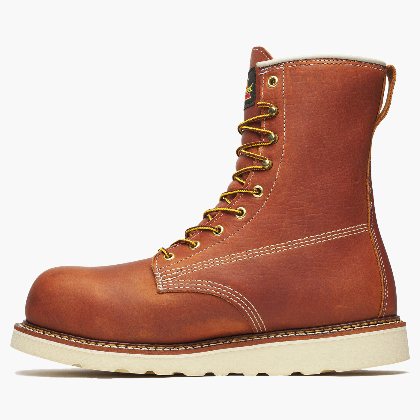 Thorogood American Heritage Men's 8-inch Composite Toe Waterproof Wedge Work Boot