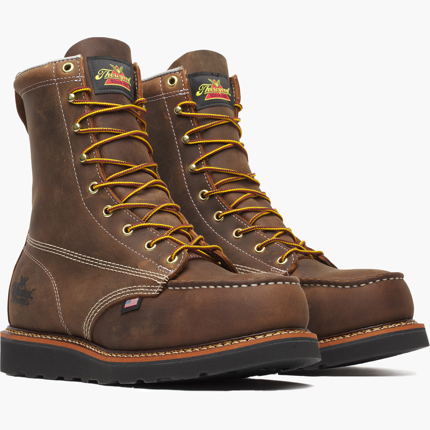 Thorogood American Heritage Moc Men's 8-inch Steel Toe Electrical Hazard Wedge Work Boot