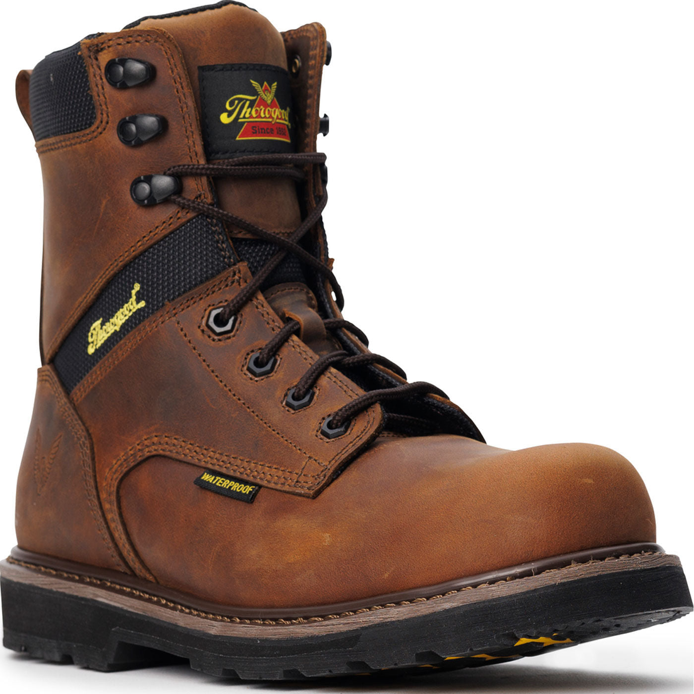 Thorogood Jobsite Men's 8-inch Composite Toe Electrical Hazard Waterproof Work Boot - main