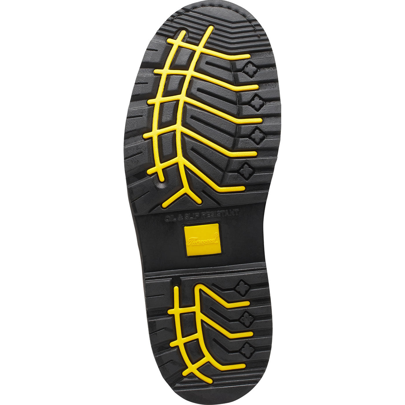 Thorogood Jobsite Men's 8-inch Composite Toe 400G Insulated Waterproof Work Boot - outsole