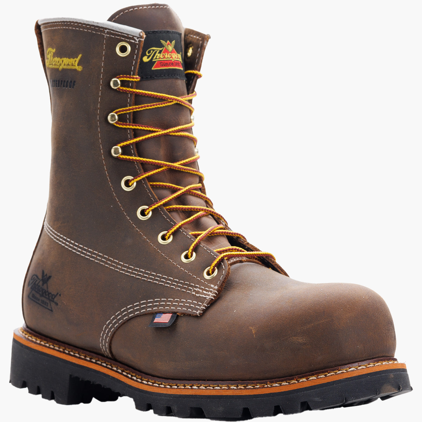 Thorogood American Legacy Men's 8-inch Nano Composite Toe Electrical Hazard Waterproof Work Boot