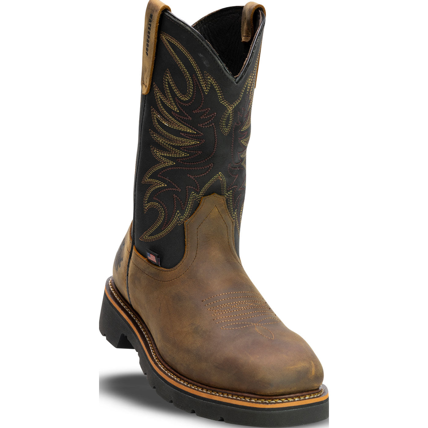 Thorogood 11-inch Men's Steel Toe Electrical Hazard Waterproof Western Work Boot - main