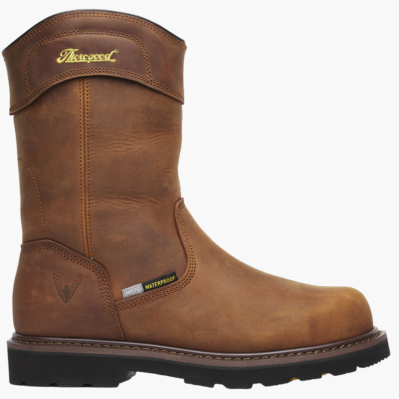 Thorogood Jobsite Men's 11-inch Internal Metatarsal Composite Toe Waterproof Pull-On Work Boot