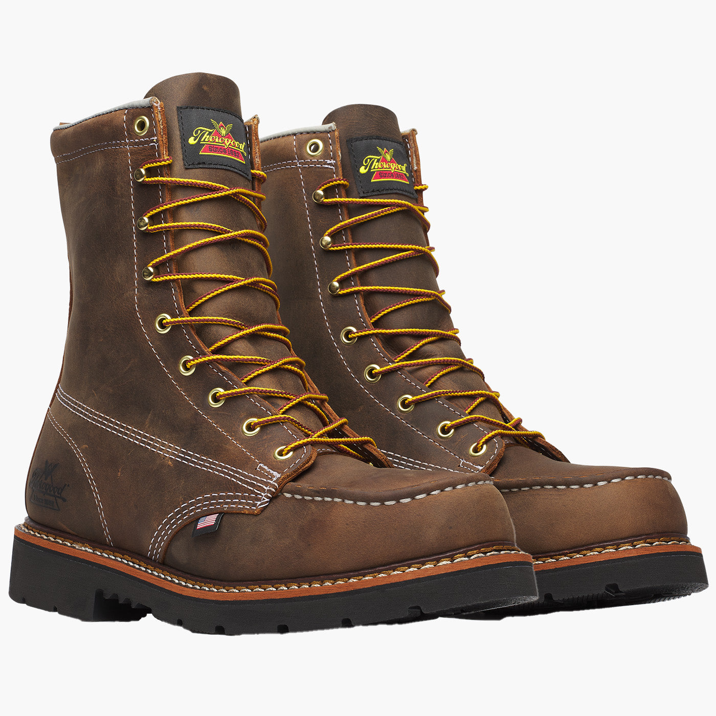 Thorogood American Heritage Moc Men's 8-inch Steel Toe Electrical Hazard Work Boot
