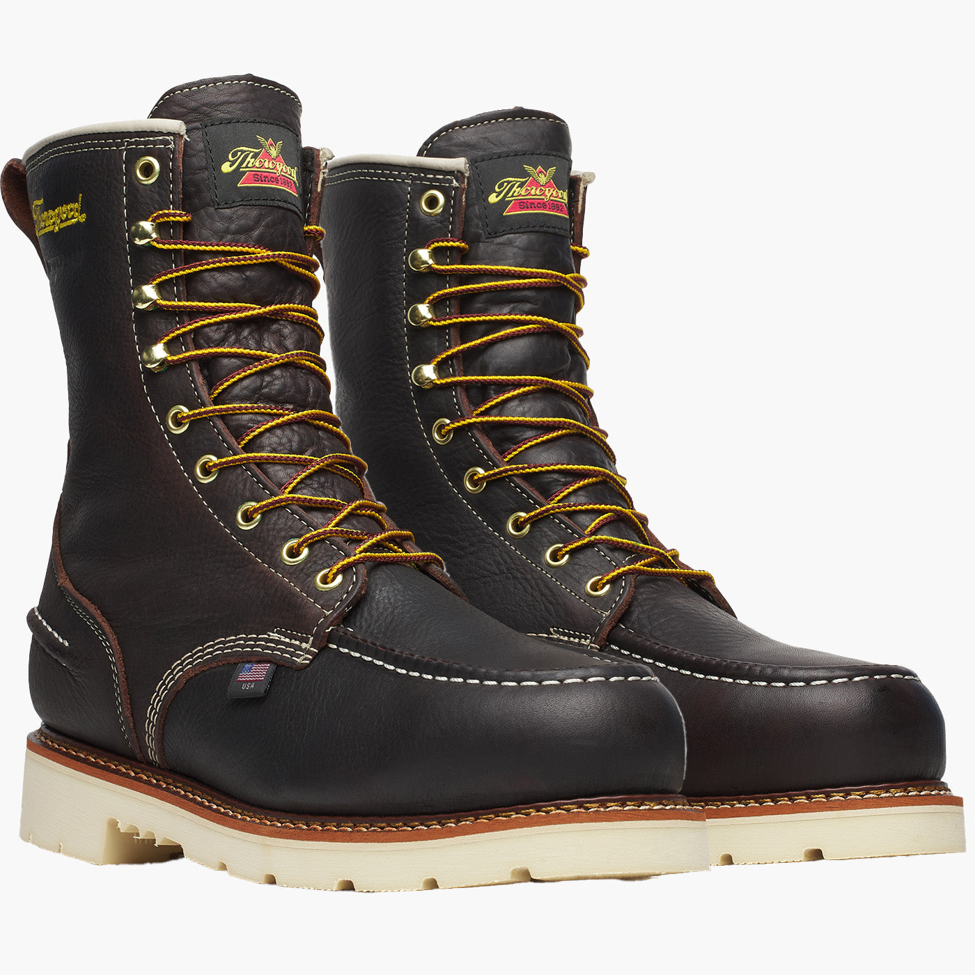 Thorogood 1957 Series Men's 8-inch Steel Toe Electrical Hazard Waterproof Work Boot