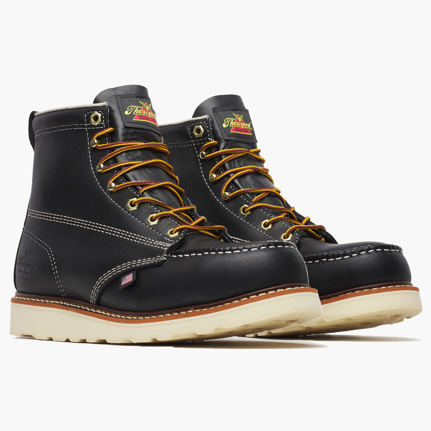 Thorogood American Heritage Moc Men's 6-inch Steel Toe Electrical Hazard Wedge Work Boot