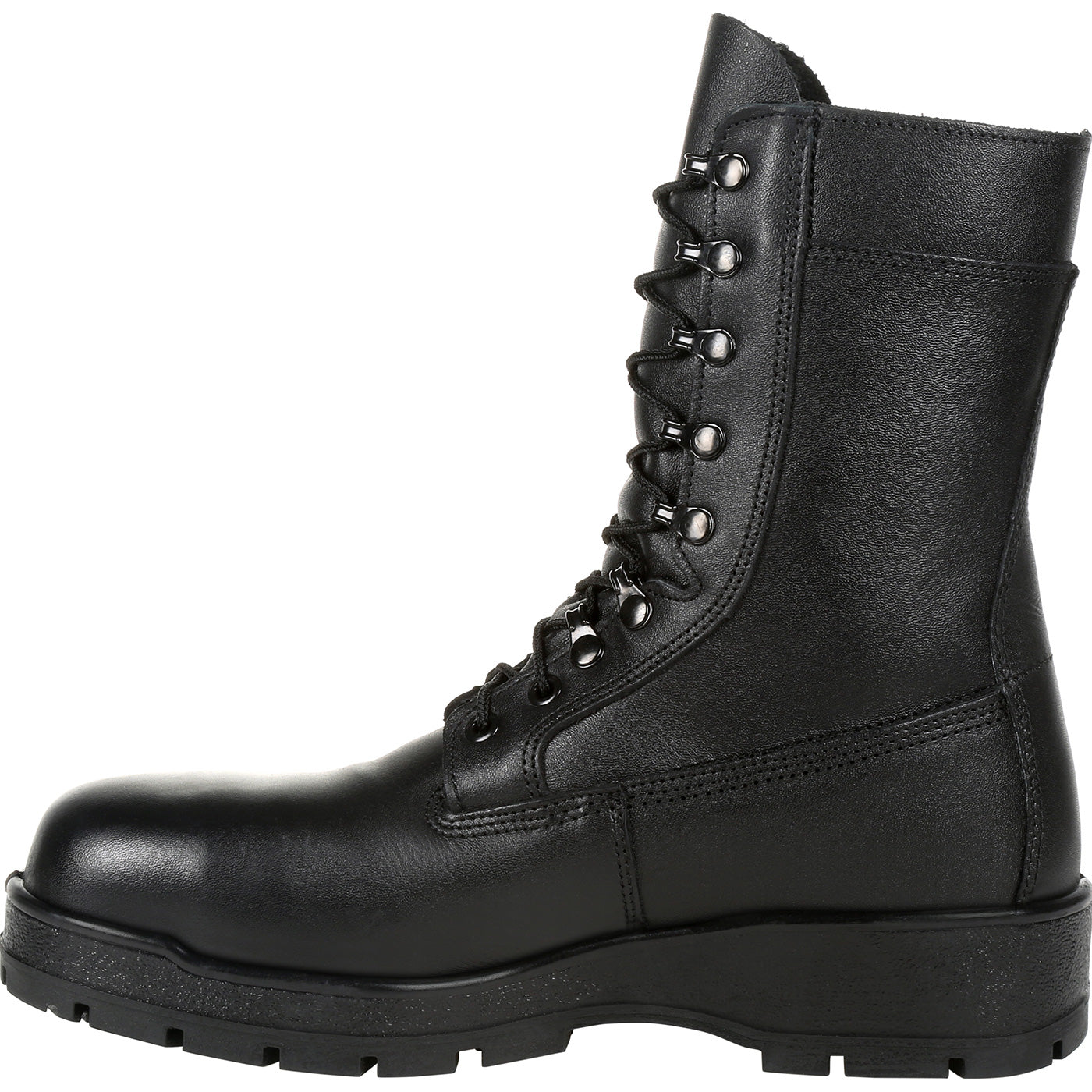 ""Rocky Women's Navy Inspired 9"" Steel Toe Boot" - profile"