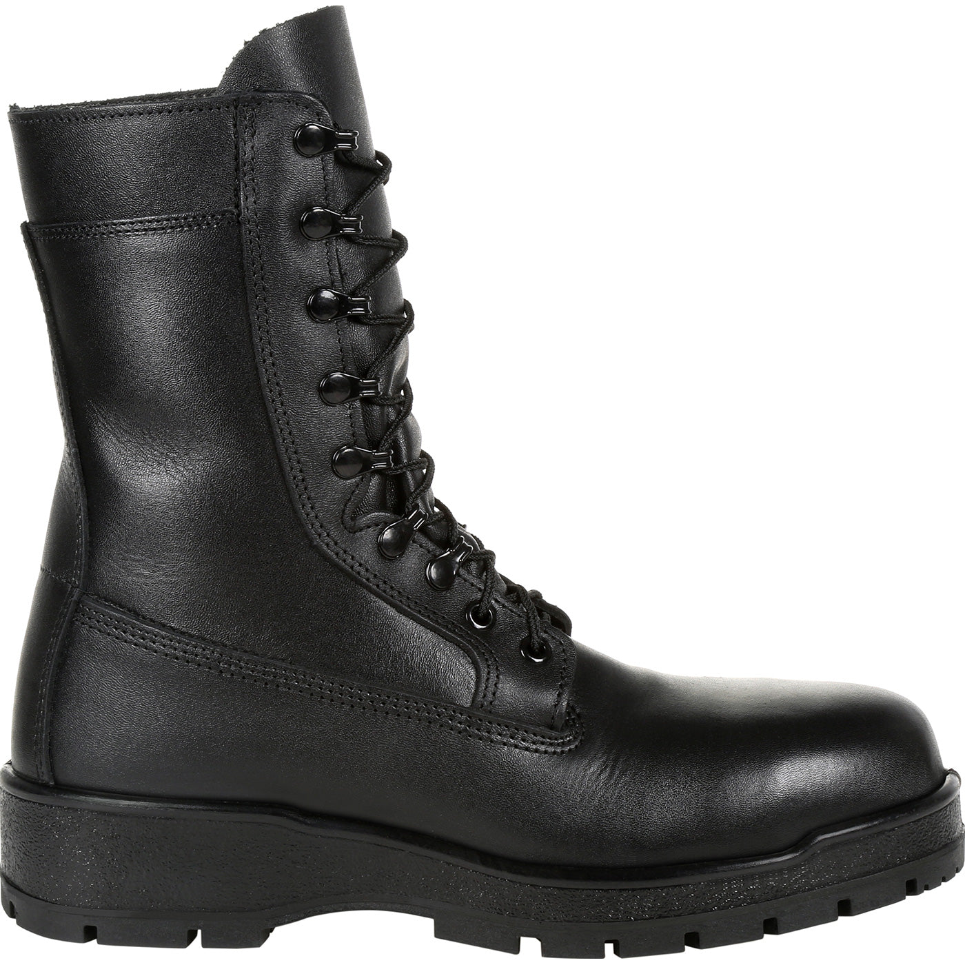 ""Rocky Navy Inspired 9"" Steel Toe Boot" - profile"